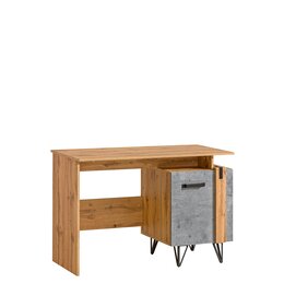 Stylefy Loffer Table de bureau Chêne Wotan Béton