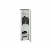 Stylefy Gaho Armoire Pin des neiges Anthracite