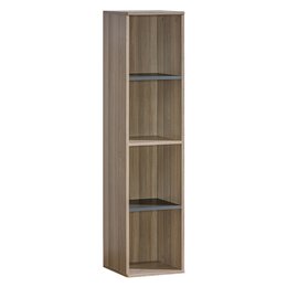 Stylefy Ulrike Etagere a livres II Frene Anthracite