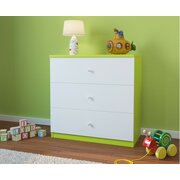 Stylefy Dreams Commode Blanc Vert Clair