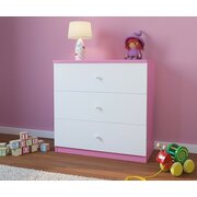 Stylefy Dreams Commode Blanc Rose
