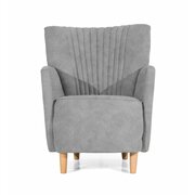 Stylefy Sono Fauteuil Gris