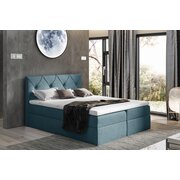 Stylefy Arian Lit boxspring 120x200 cm Turquoise