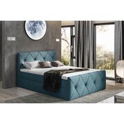 Stylefy Arian Lux Lit boxspring 140x200 cm Turquoise