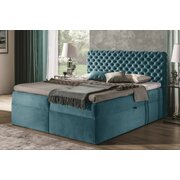 Stylefy Angelo Lit boxspring 140x200 cm Turquoise