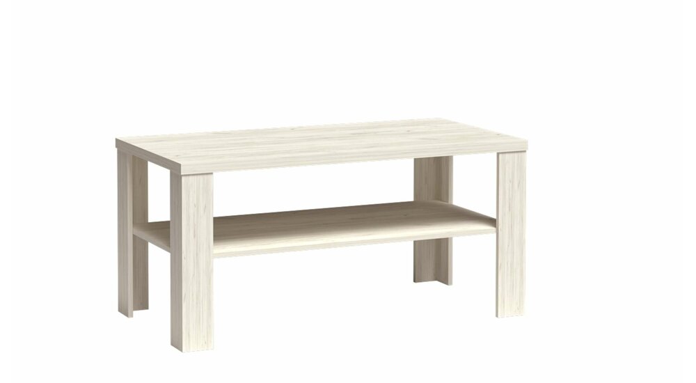 Stylefy Apolinaria Table basse Blanc Puissance