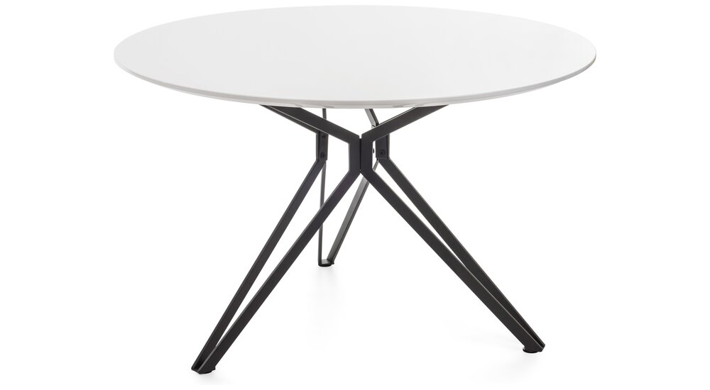 Stylefy Pixel Table salle a manger Blanc O120x76