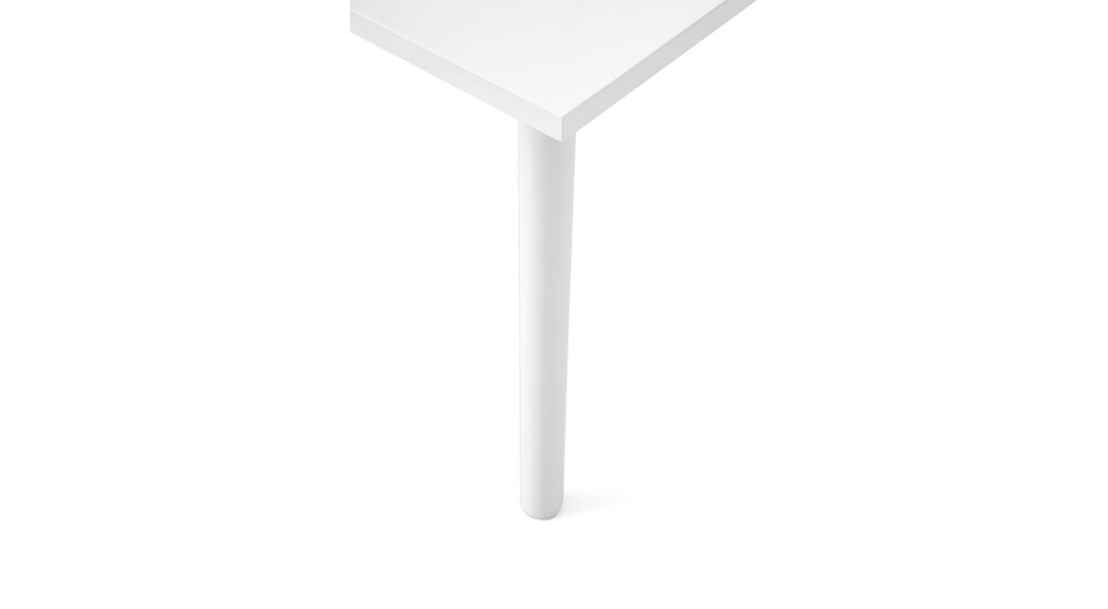 Stylefy Adonis Table salle a manger Blanc 120x80x76
