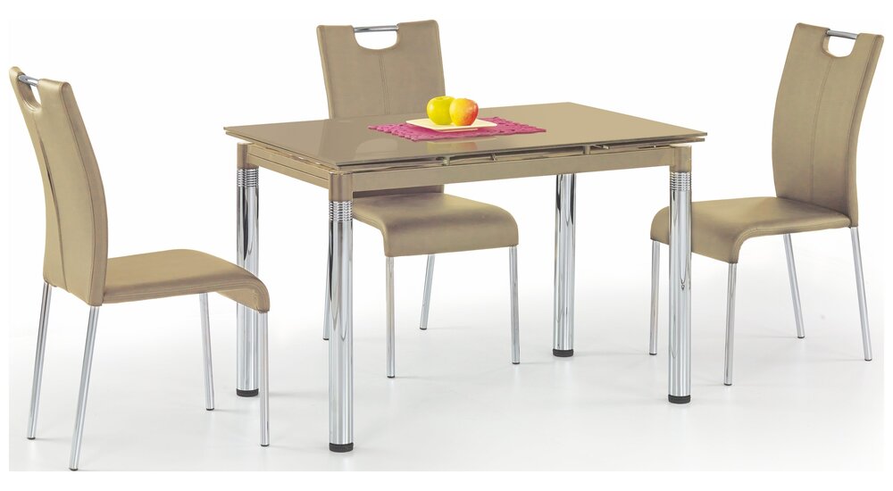 Stylefy L31 Table salle a manger Verre 110÷170x74x76