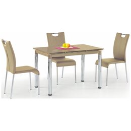 Stylefy L31 Table salle a manger Verre 110÷170x74x76