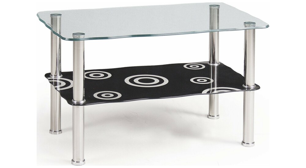 Stylefy Halia Table basse 45x45x75 cm Noir