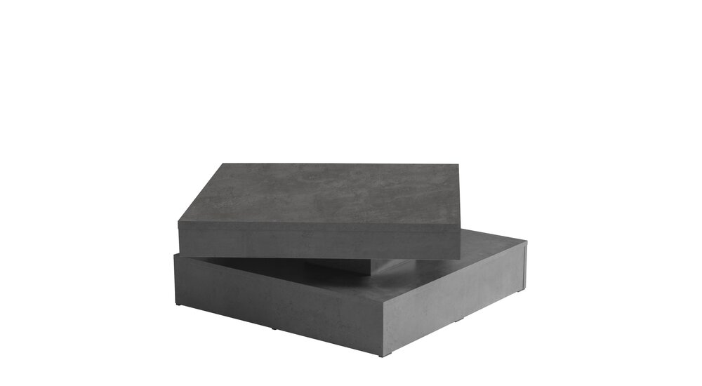 Stylefy Qudri Table basse Aspect beton