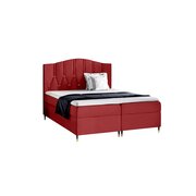 Stylefy Palmira Lit boxspring 160x200 cm Cuir synthétique SOFT Rouge
