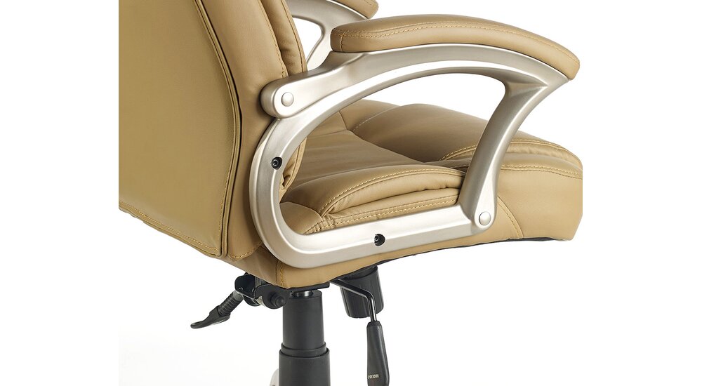 Stylefy Chaise de bureau Desmond Beige