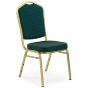 Stylefy K66 Chaise de salle a manger Verte 93x45x48