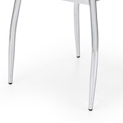 Stylefy K187 Chaise de salle a manger Blanc 97x44x41