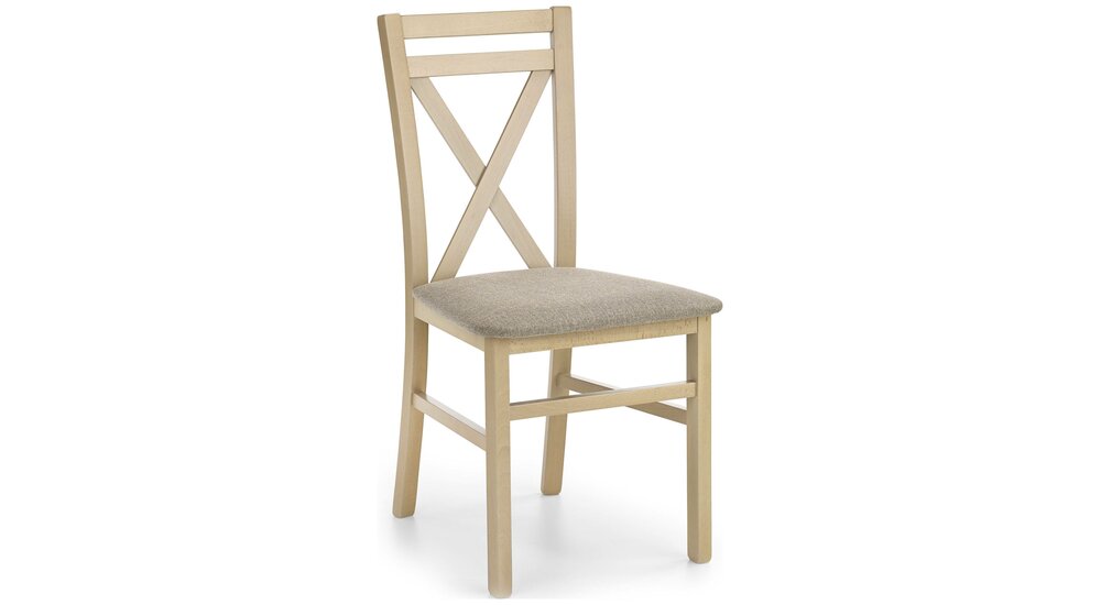 Stylefy Chaise en bois massif Dariusz Chene 90x45x43