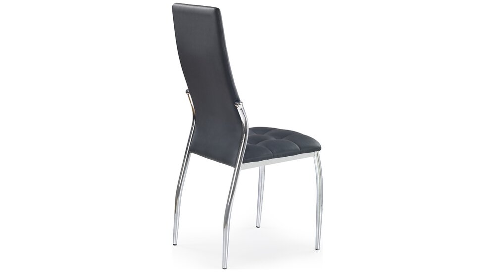 Stylefy K209 Chaise rembourrée (LxPxH): 42x42x100 cm Noir