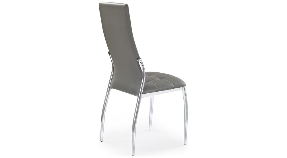 Stylefy K209 Chaise rembourrée (LxPxH): 42x42x100 cm Gris