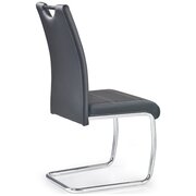 Stylefy K211 Chaise arquée (LxPxH): 42x60x97cm Noir
