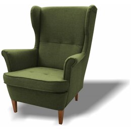 Stylefy Wood Sessel Strukturstoff 82x100x92 cm