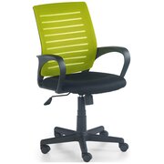 Stylefy Santana Chaise de bureau Noir | Vert