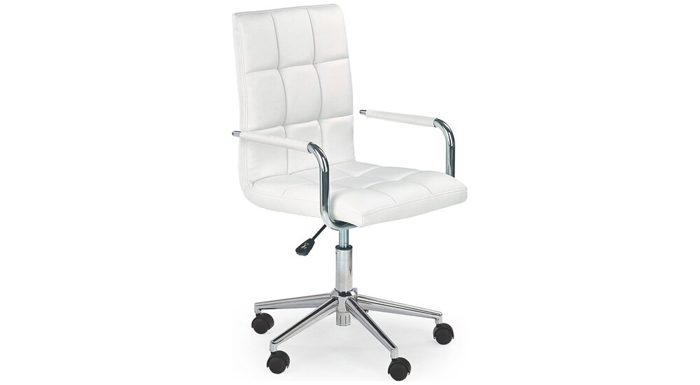 Stylefy Gonzo II Chaise de bureau Blanc Chrome
