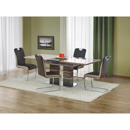 Stylefy Lord Table salle a manger Brun 160-200x90x75