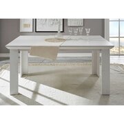 Stylefy Liliann Table de salle a manger Blanc