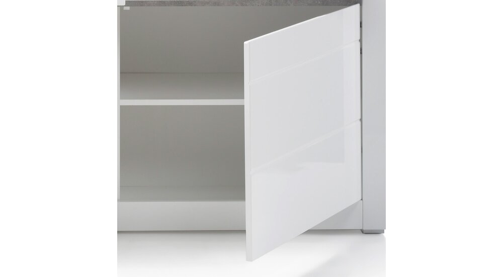 Stylefy Edelstein Commode Blanc mat | Blanc brillant