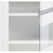 Stylefy Edelstein Vitrine Blanc mat | Blanc brillant