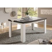 Stylefy Penelopa table de salle manger Pin Blanc|Wenge