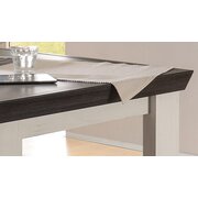Stylefy Penelopa table de salle manger Pin Blanc|Wenge