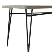 Stylefy Adesso Table Gris Noir Acacia