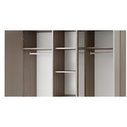 Stylefy Dino 3D Armoire portes battantes Chene Sonoma | Blanc