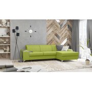 Stylefy Lino Canapé dangle Vert Cuir synthétique
