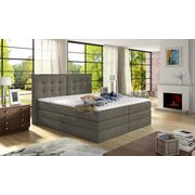 Stylefy Fendy Lit boxspring Taupe 180x200