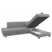 Stylefy Loona Canape Tissu structure Gris