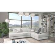 Stylefy Loona Canape Cuir synthetique Blanc