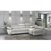 Stylefy Molina Canape Cuir synthetique Blanc