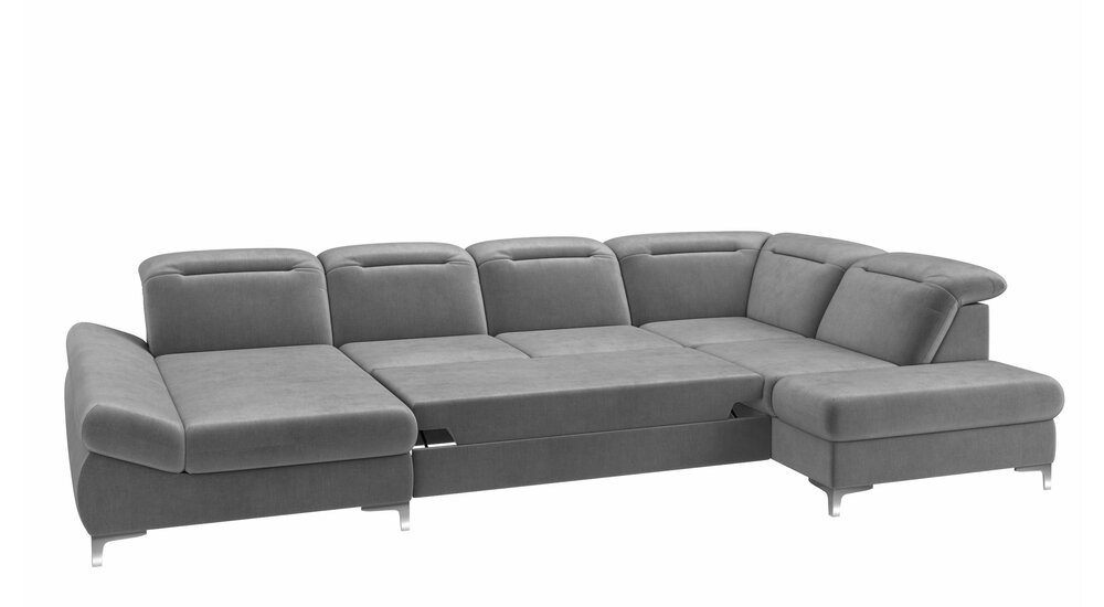 Stylefy Timola XL Canape panoramique Anthracite