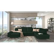 Stylefy Timola XL Canape panoramique Vert