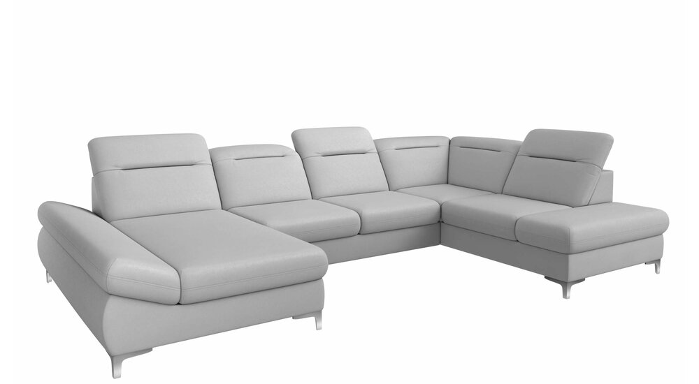 Stylefy Timola XL Canape panoramique Blanc