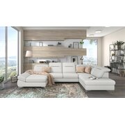 Stylefy Timola XL Canape panoramique Blanc