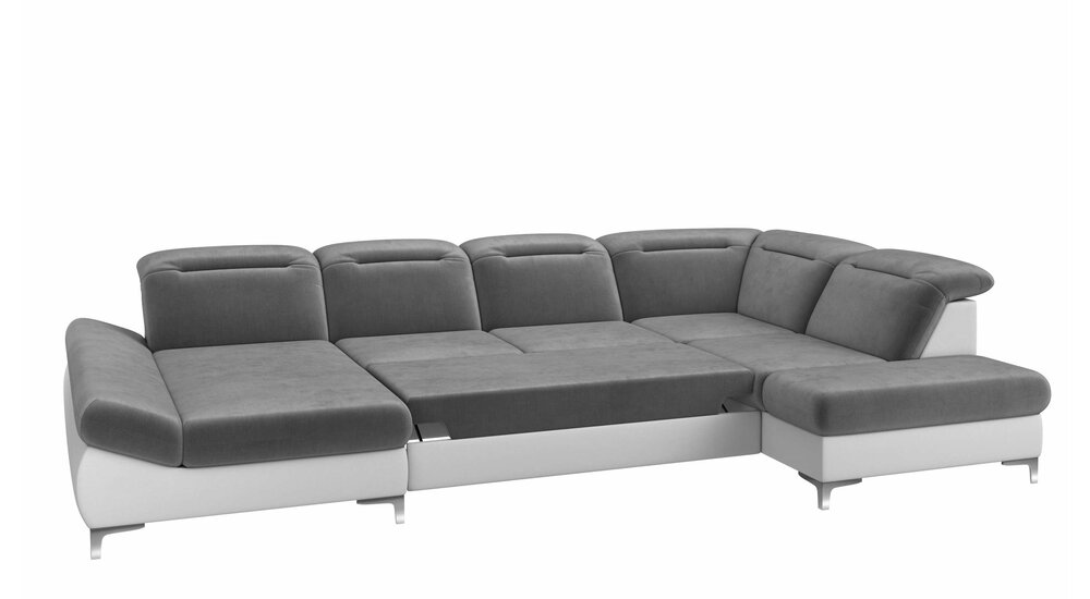 Stylefy Timola XL Canape panoramique Anthracite