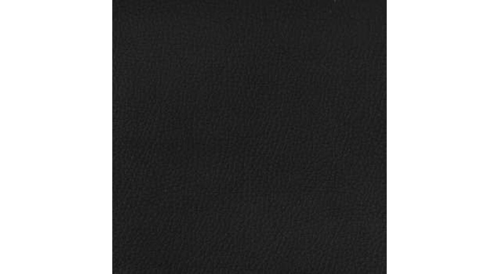 Stylefy Savio Canape panoramique Noir Cuir synthetique MADRYT