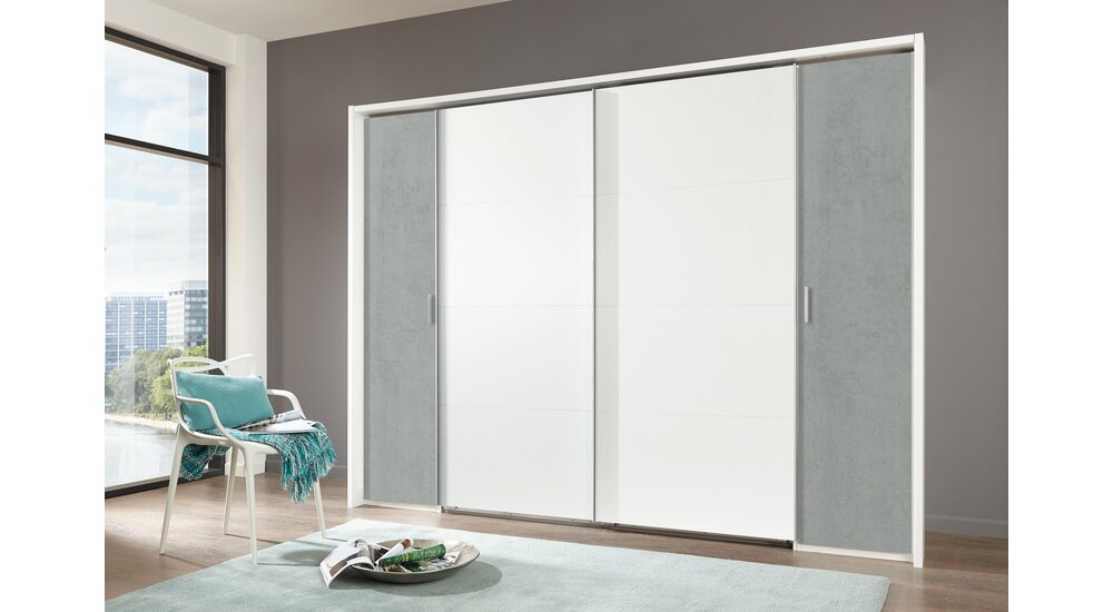 Stylefy Arafo Armoire a portes coulissantes