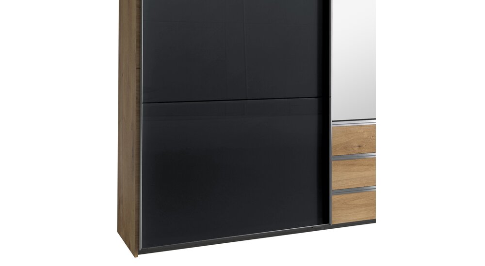 Stylefy Firgas Armoire a portes coulissantes Chene