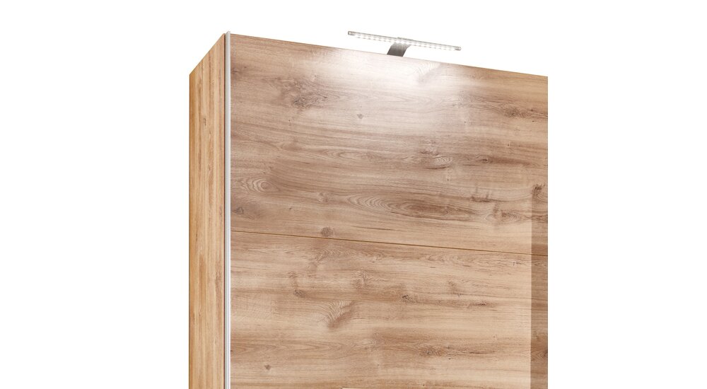 Stylefy Louise Armoire a portes coulissantes Chene