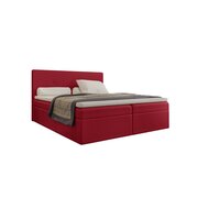 Stylefy Largetti Lit boxspring 140x200 cm Rouge